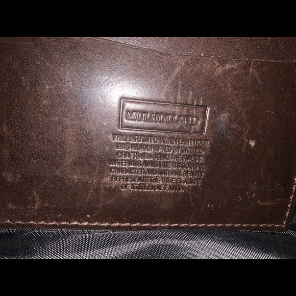 Vintage Mulholland Bros Leath Gold Clasp Msgr Bag - Picture 7 of 8